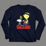 Snoopy And Woodstock Portland Trail Blazers Fans Basketball Theme 6 Long Sleeves