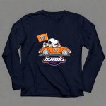 Snoopy And Woodstock Ride The New York Islander Car 6 Long Sleeves.jpg