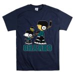 Snoopy And Woodstock San Jose Sharks Hockey Fans T Shirt 7.jpg