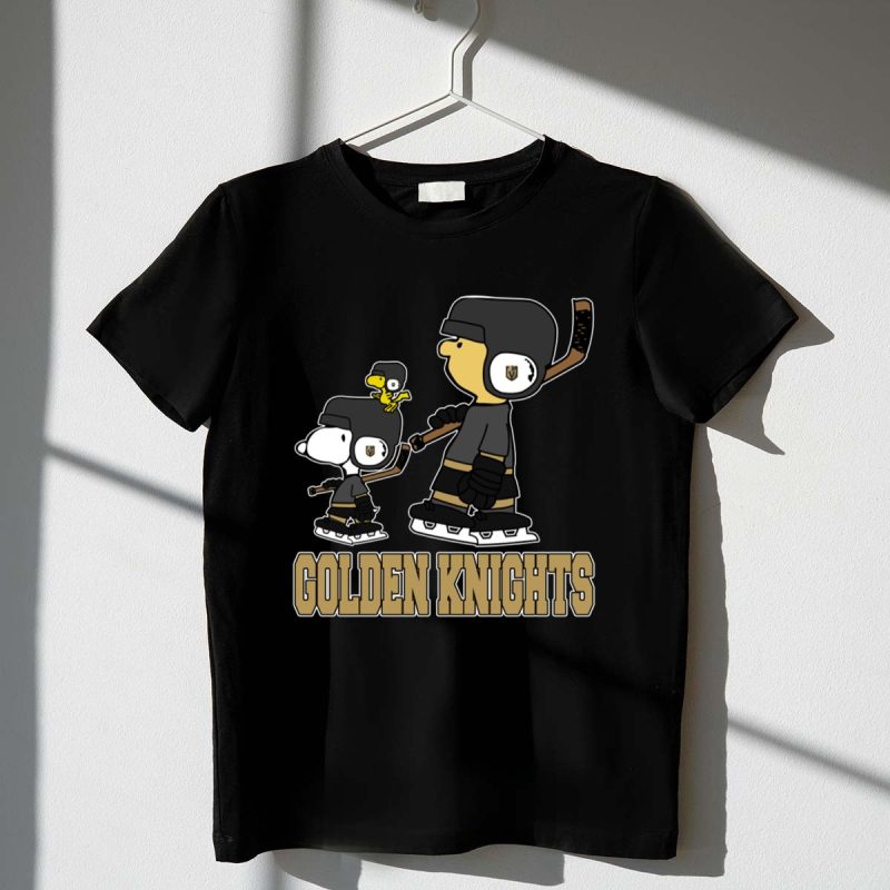Snoopy And Woodstock Vegas Golden Knights Hockey Fans 1 T Shirt.jpg