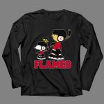 Snoopy And Woodstock With Calgary Flames Hockey Players 4 Long Sleeves.jpg