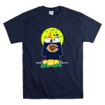 Snoopy And Woodstock With Chicago Bears Logo Halloween Scene T Shirt 7