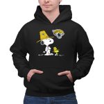 Snoopy And Woodstock With Jacksonville Jaguars Pilgrim Hats 2 Hoodie