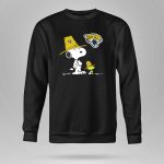 Snoopy And Woodstock With Jacksonville Jaguars Pilgrim Hats 9 Sweatshirt