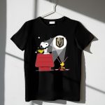 Snoopy And Woodstock With Vegas Golden Knights Logo Spotlight 1 T Shirt.jpg