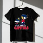 Snoopy And Woodstock With Washington Capitals Hockey Fan Gear 1 T Shirt.jpg