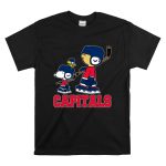 Snoopy And Woodstock With Washington Capitals Hockey Fan Gear T Shirt 6.jpg