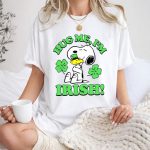 Snoopy And Woodstocks Hug Me Im Irish 1 T Shirt