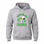 Snoopy And Woodstocks Hug Me Im Irish 8 Hoodie