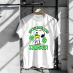 Snoopy And Woodstocks Hug Me Im Irish T Shirt 6