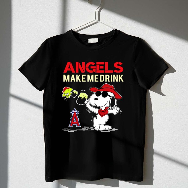 Snoopy Angels Make Me Drink Los Angeles Baseball Fans 1 T Shirt.jpg