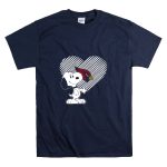 Snoopy Arizona Cardinals Heart For Fans T Shirt 7