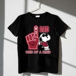 Snoopy Arkansas Razorbacks 1 Dad One Of A Kind 1 T Shirt.jpg
