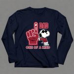 Snoopy Arkansas Razorbacks 1 Dad One Of A Kind 6 Long Sleeves.jpg