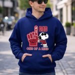 Snoopy Arkansas Razorbacks 1 Dad One Of A Kind 8 Hoodie.jpg