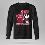 Snoopy Arkansas Razorbacks 1 Dad One Of A Kind 9 Sweatshirt.jpg
