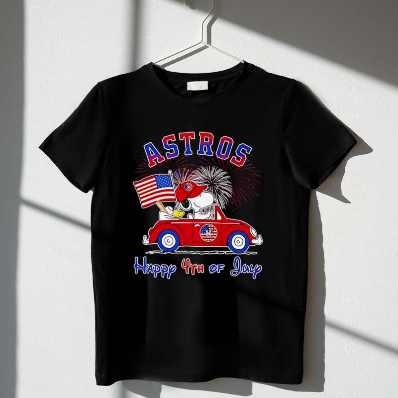 Snoopy Astros Happy 4Th Of July 1 T Shirt