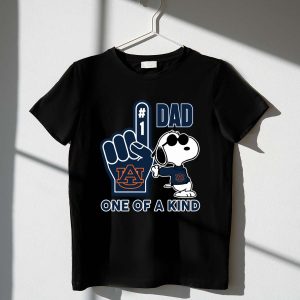 Snoopy Auburn TIgers 1 Dad One Of A Kind 1 T Shirt.jpg
