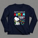 Snoopy Autism Awareness Month 4 Long Sleeves1