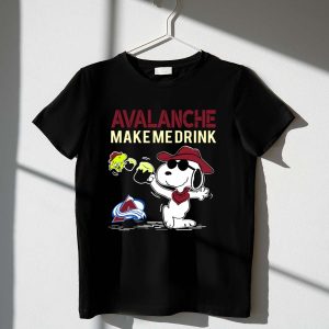 Snoopy Avalanche Make Me Drink Colorado Avalanche Fans 1 T Shirt.jpg