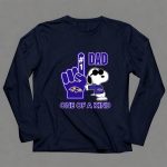 Snoopy Baltimore Ravens 1 DAD One of A Kind 6 Long Sleeves