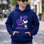 Snoopy Baltimore Ravens 1 DAD One of A Kind 8 Hoodie