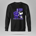 Snoopy Baltimore Ravens 1 DAD One of A Kind 9 Sweatshirt
