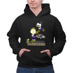 Snoopy Baltimore Ravens Football Celebration Ravens 2 Hoodie