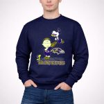 Snoopy Baltimore Ravens Football Celebration Ravens 3 Sweatshirt