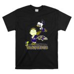 Snoopy Baltimore Ravens Football Celebration Ravens T Shirt 6