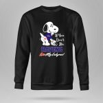 Snoopy Baltimore Ravens If You Dont Like Ravens Kiss My Endzone 9 Sweatshirt