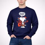 Snoopy Basketball Cheering For Portland Trail Blazers Haters 3 Sweatshirt