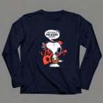 Snoopy Basketball Cheering For Portland Trail Blazers Haters 6 Long Sleeves