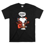 Snoopy Basketball Cheering For Portland Trail Blazers Haters T Shirt 6