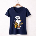 Snoopy Basketball Fan Spits Back At Knicks Haters 5 Womens V Neck