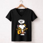Snoopy Basketball Fan Spits Back At Knicks Haters 6 Womens V Neck