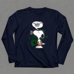 Snoopy Basketball Milwaukee Bucks Haters Fans Pep Talk 6 Long Sleeves