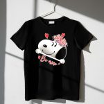 Snoopy Be Mine Hearts and Flowers 1 T Shirt