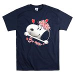 Snoopy Be Mine Hearts and Flowers T Shirt 7