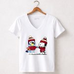 Snoopy Bluey Wear Clothing Oklahoma Sooners 5 Womens V Neck.jpg