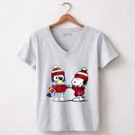 Snoopy Bluey Wear Clothing Oklahoma Sooners 7 Womens V Neck.jpg