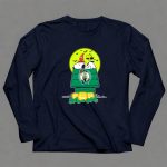 Snoopy Boston Celtics Halloween Moon Pumpkins 6 Long Sleeves