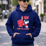 Snoopy Boston Red Sox 1 DAD One Of A Kind 8 Hoodie