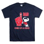 Snoopy Boston Red Sox 1 DAD One Of A Kind T Shirt 7