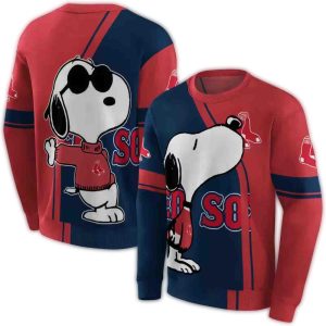 Snoopy Boston Red Sox Kiss logo AOP Sweatshirt 1 1.jpg