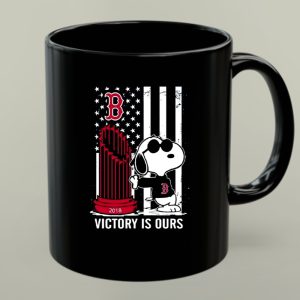 Snoopy Boston Red Sox Victory Is Ours 2018 With Flag American 1 mug.jpg