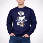 Snoopy Brooklyn Nets Fans Tongue Out Basketball Statement 3 Sweatshirt