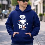 Snoopy Brooklyn Nets Fans Tongue Out Basketball Statement 8 Hoodie