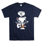 Snoopy Brooklyn Nets Fans Tongue Out Basketball Statement T Shirt 7