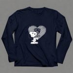 Snoopy Brooklyn Nets Heart Fan Favorite 6 Long Sleeves